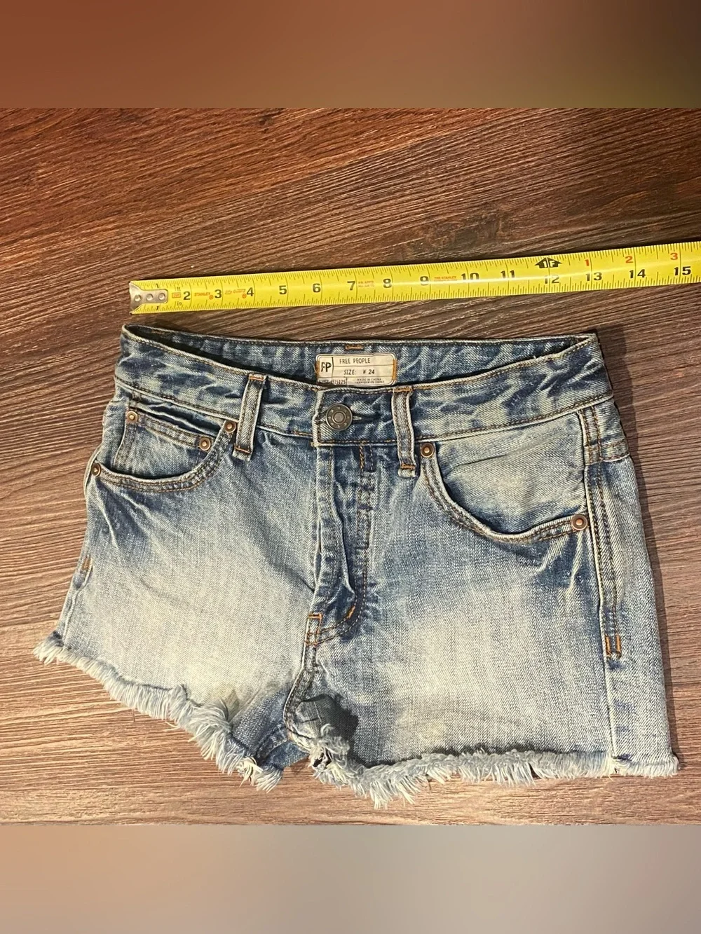 Free People Denim Shorts